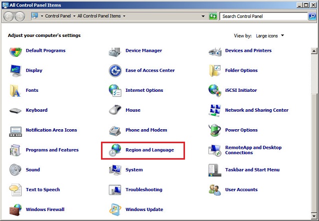 Windows 英文操作系统控制面板 Windows 英文操作系统控制面板